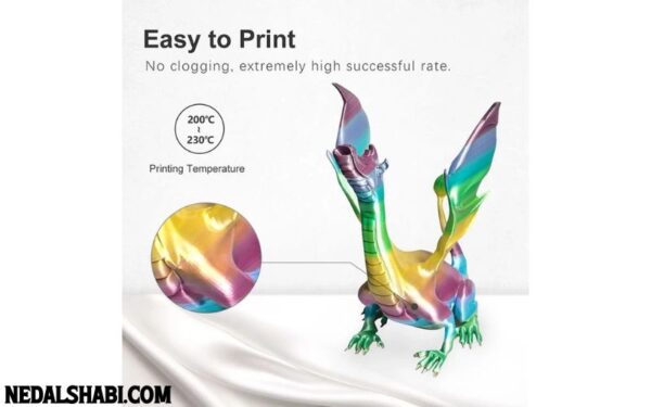 Nhựa in 3D HUTI PLA Silk Rainbow